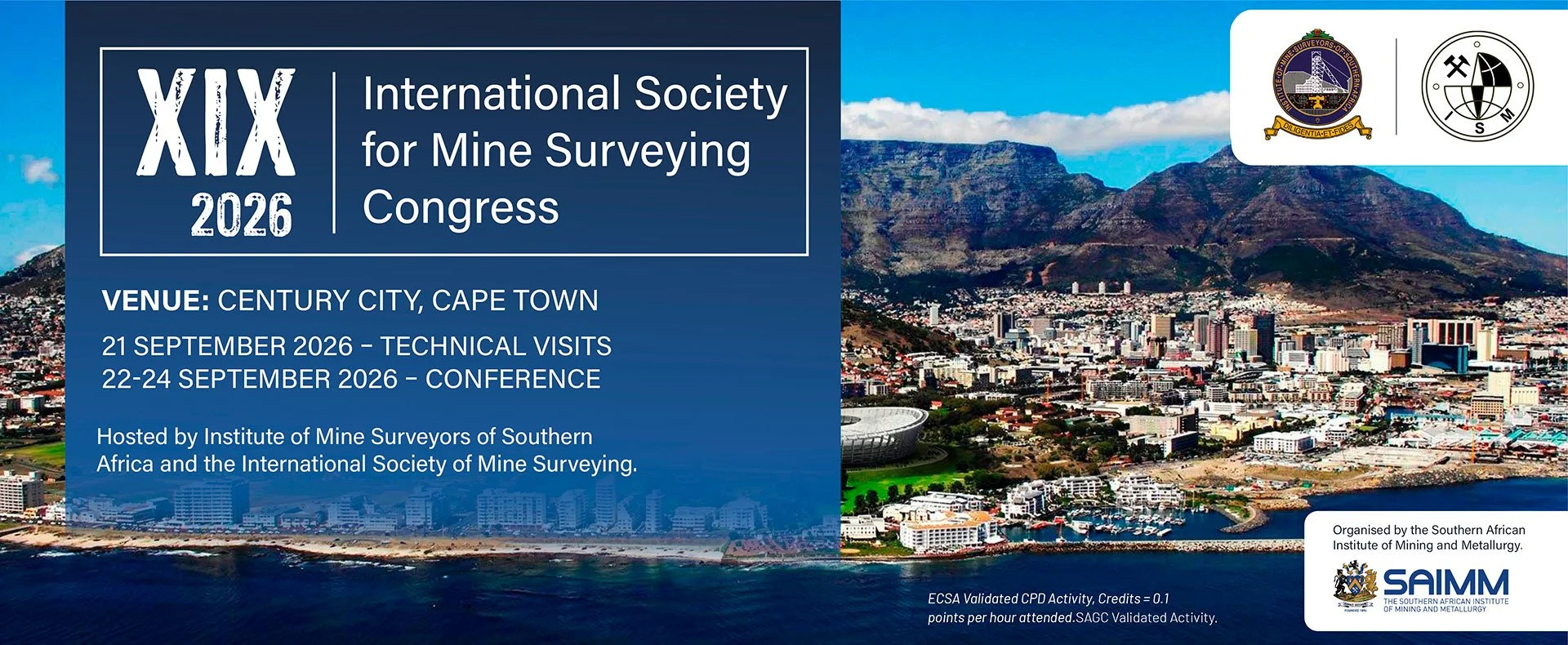 SkyGeo @ XIX 2026 International Society of Mine Surveying Congress