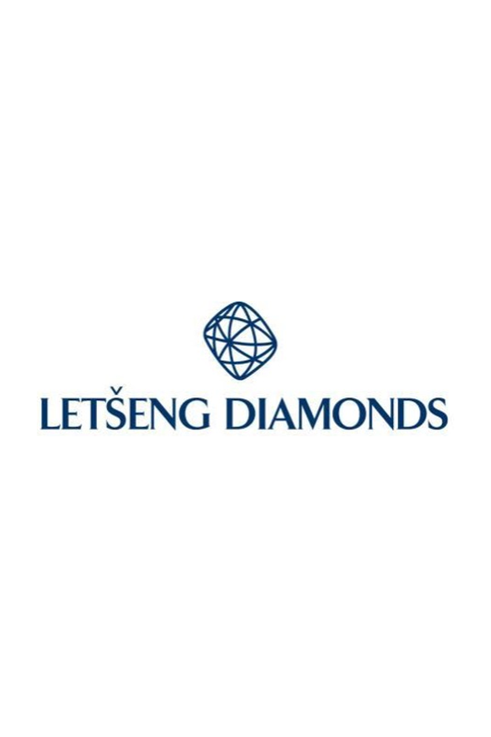 LET'SENG DIAMONDS logo with a blue diamond-shaped globe icon above the company name in blue text on a white background.