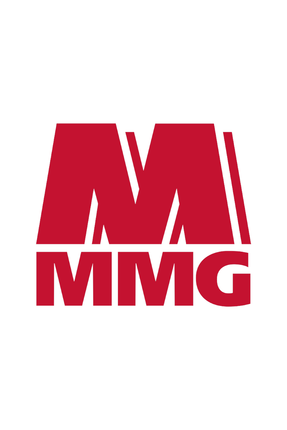 Marvel's logo with a stylized large red M and the letters M, I, M, G beneath it, on a black background.