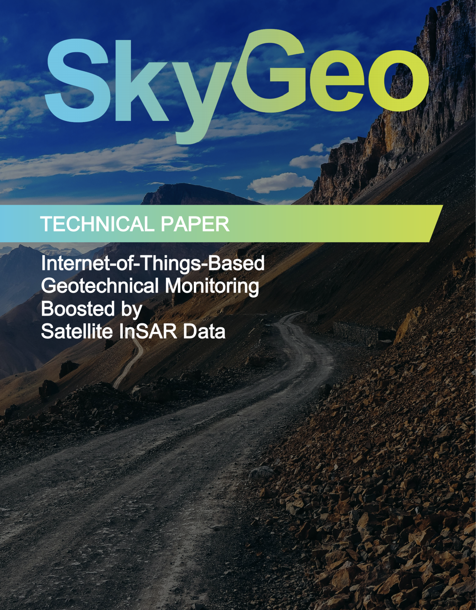 Internet-of-Things-Based Geotechnical Monitoring Boosted by Satellite InSAR Data’ cover, showing how in-situ sensors and InSAR are combined for slope and asset stability.