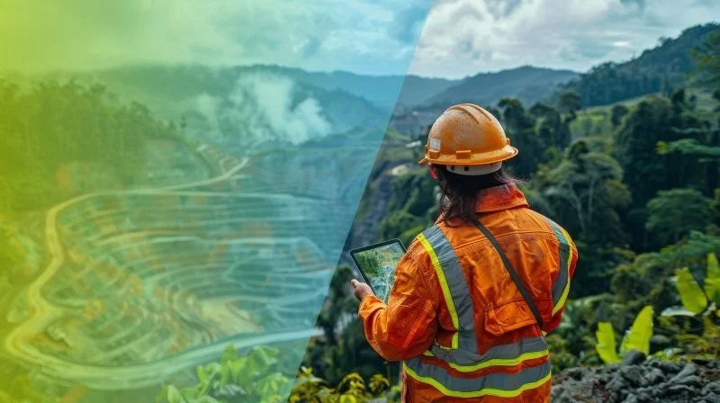 InSAR monitoring settlement and slope stability.