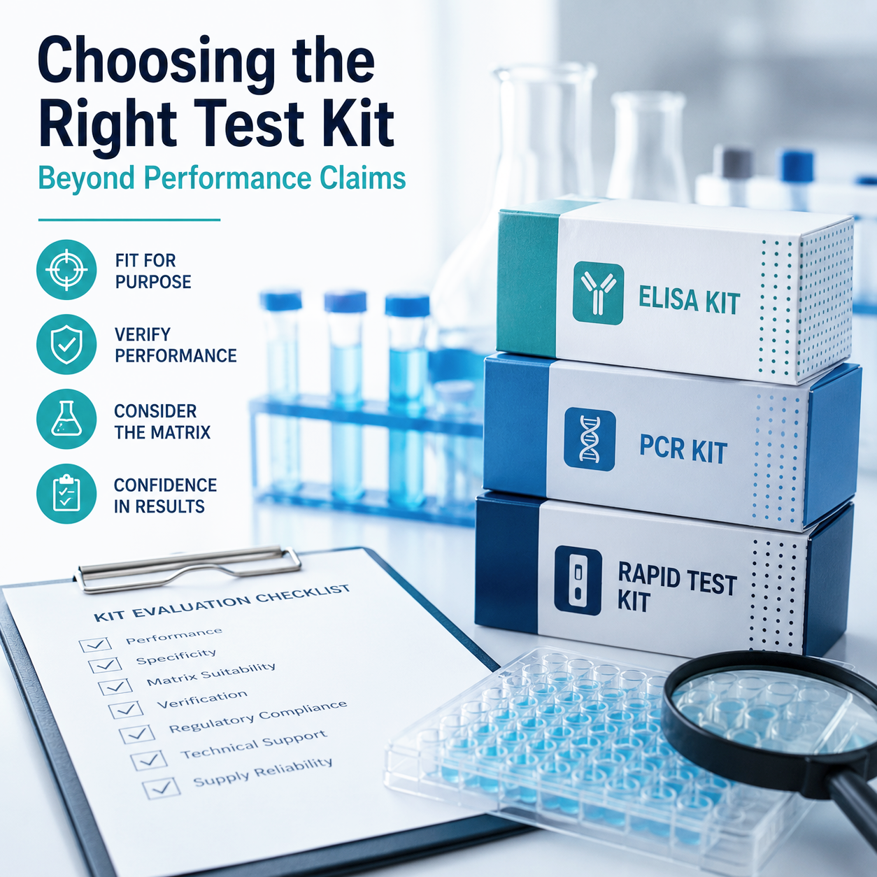 Choosing the Right Commercial Test Kit: Why Performance Claims Alone Are Not Enough