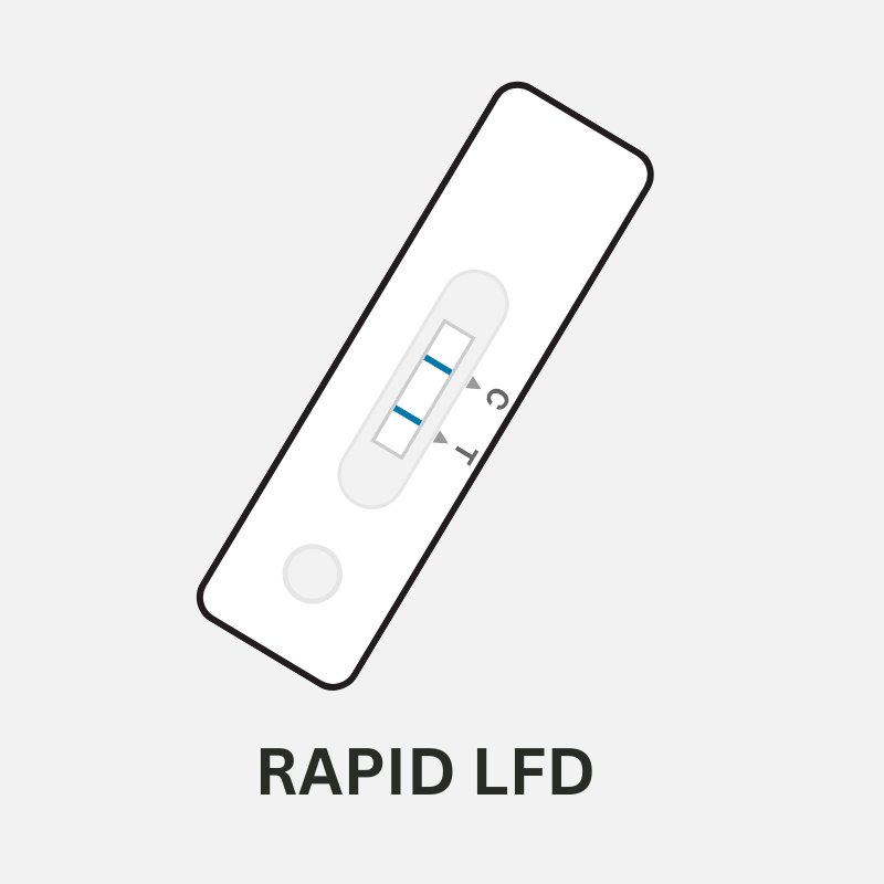 Rapid lateral flow device testing for food allergen screening.
