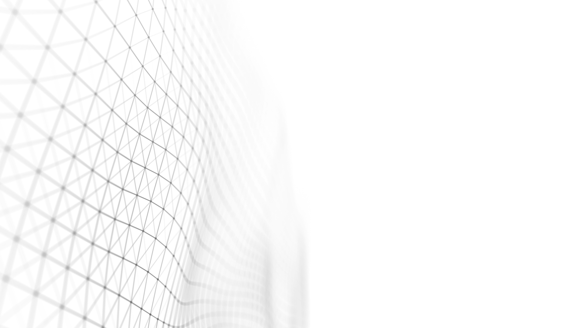 Fond blanc avec un motif de grille de lignes noires en perspective, créant un effet de profondeur et d'effet de réseau.