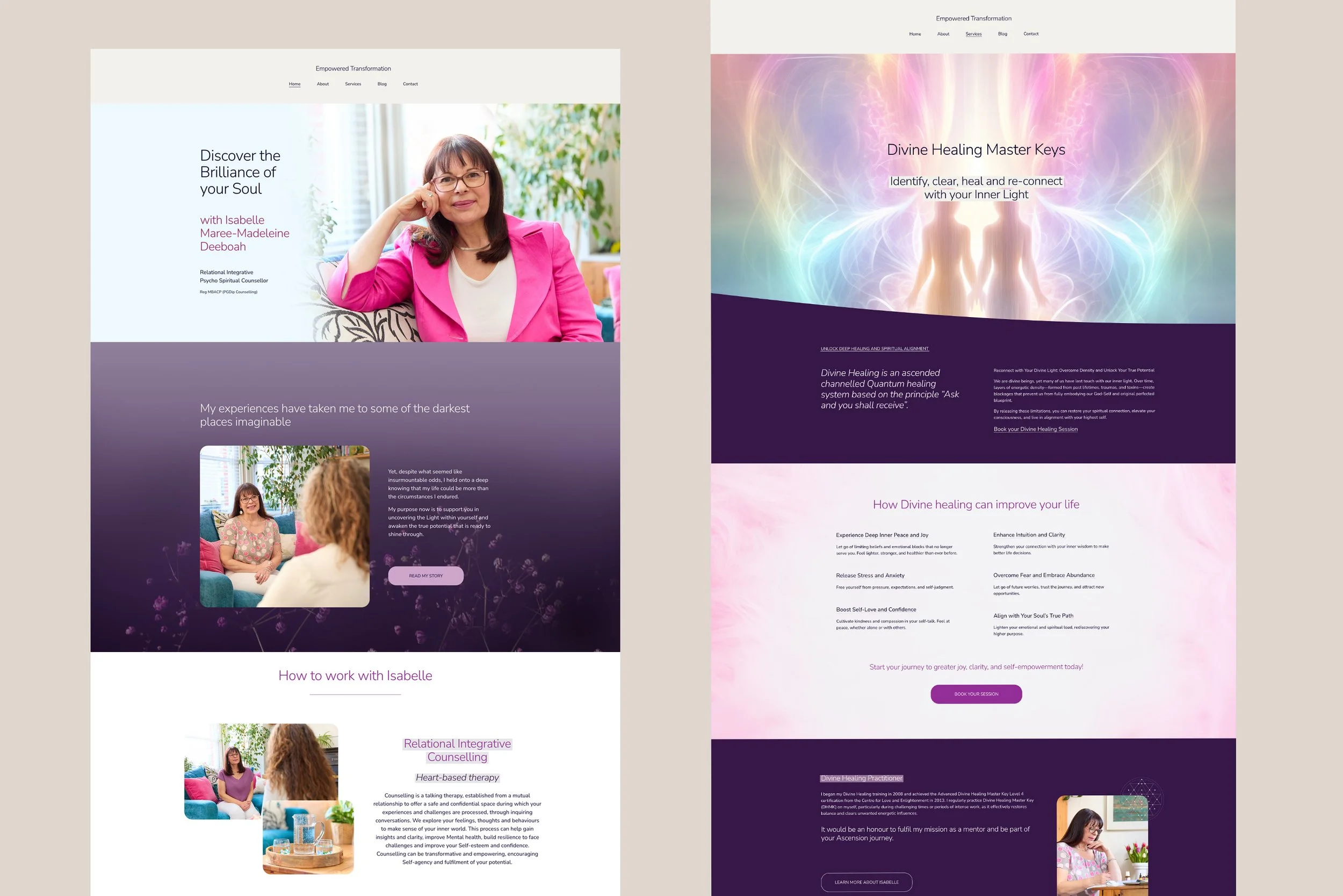 Empowered Transformation. Counselling and Healing. UK