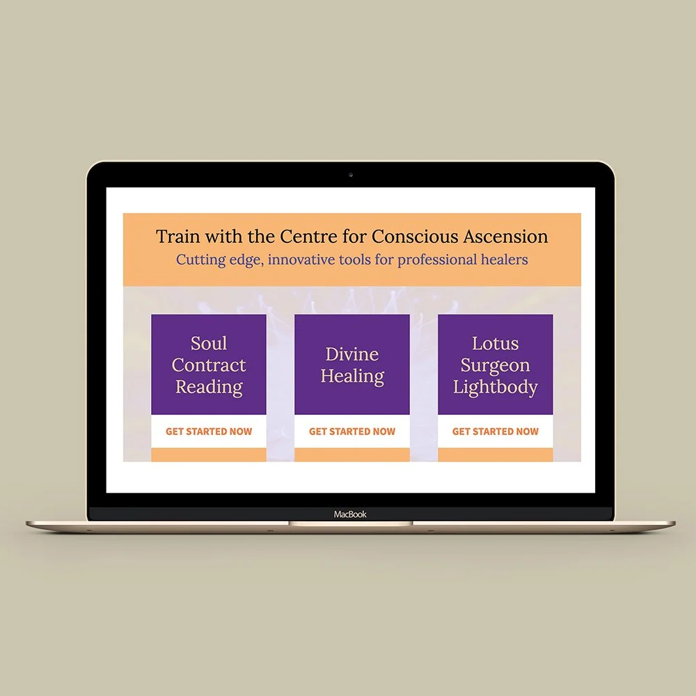 Center for Conscious Ascension. Trainings and Sessions. UK