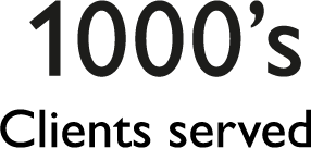 Between my corporate career and my Studio clients Nora Zinerman Studio has served  1000's of Clients.