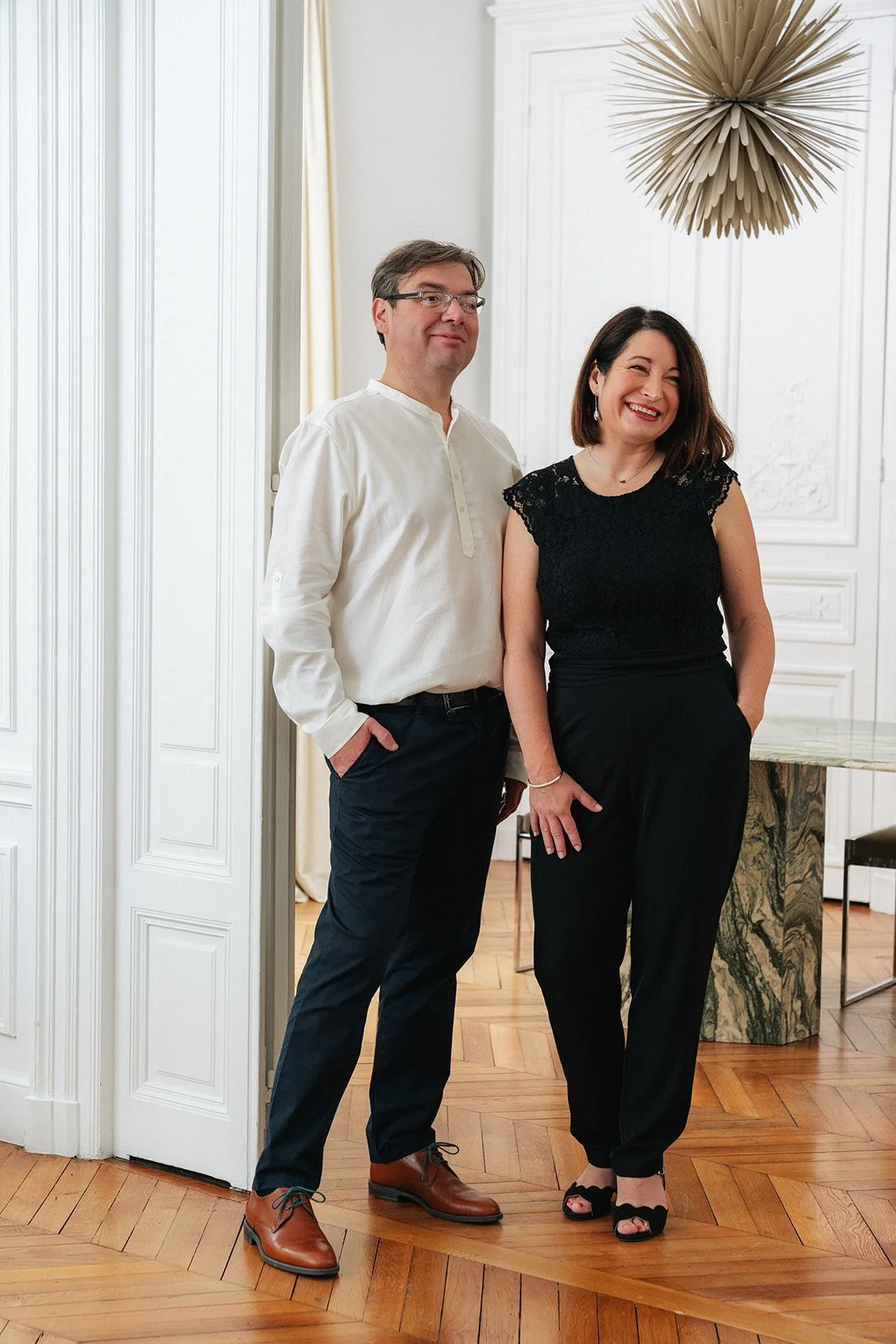 Pascal Le Goaster et Sandra Le Floc'h, fondateurs de Cabinet Balzac, un cabinet d'expertise comptable spécialisé dans l'immobilier
