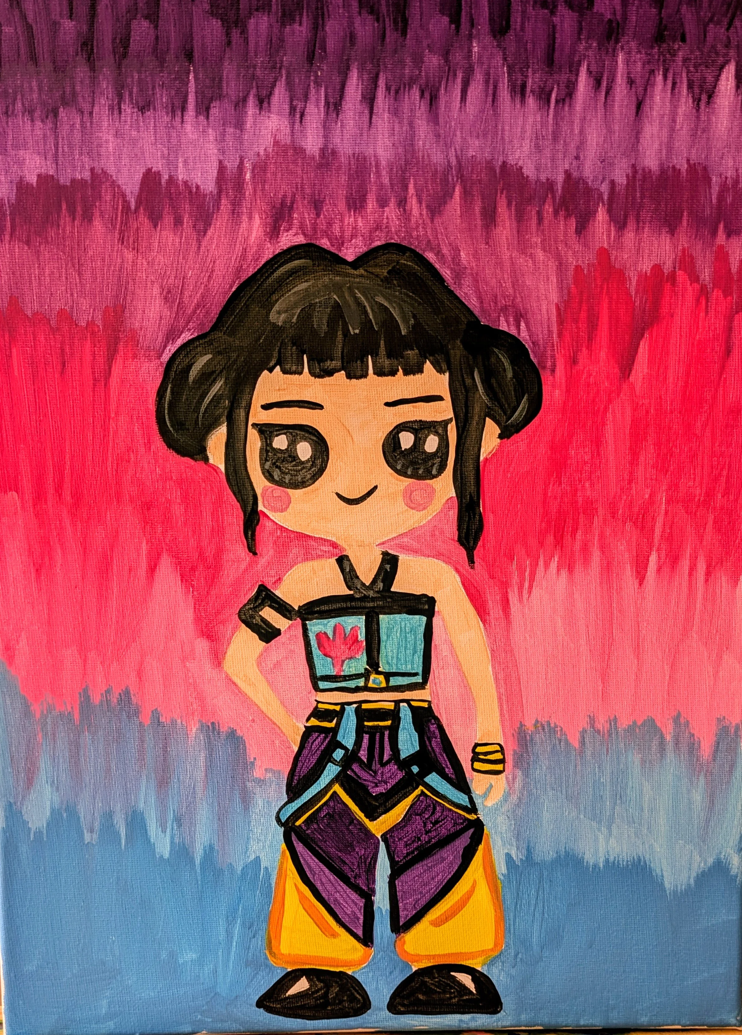 K-Pop Demon Hunter Fan Art 'Zoe'