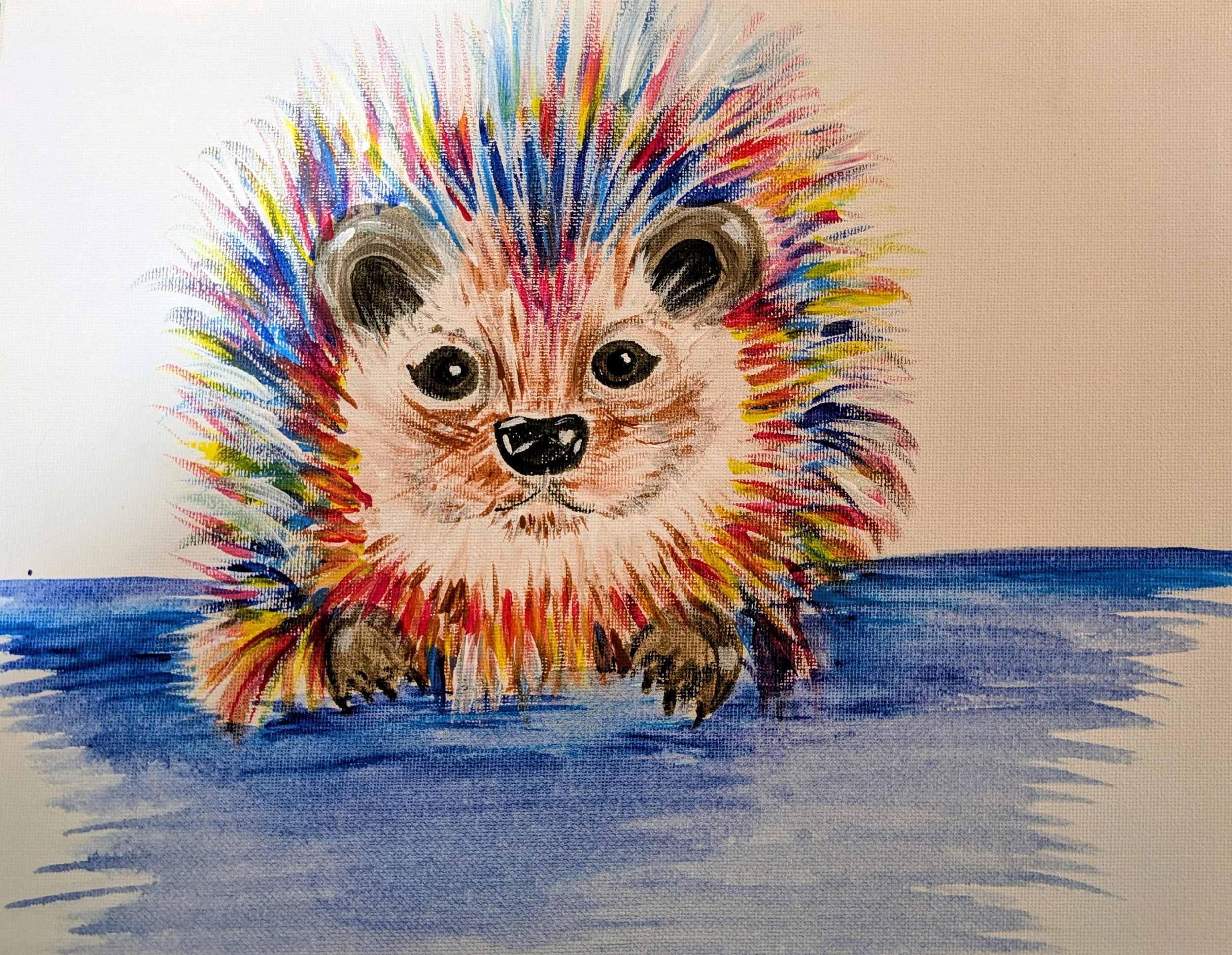 Colourful Hedgehog