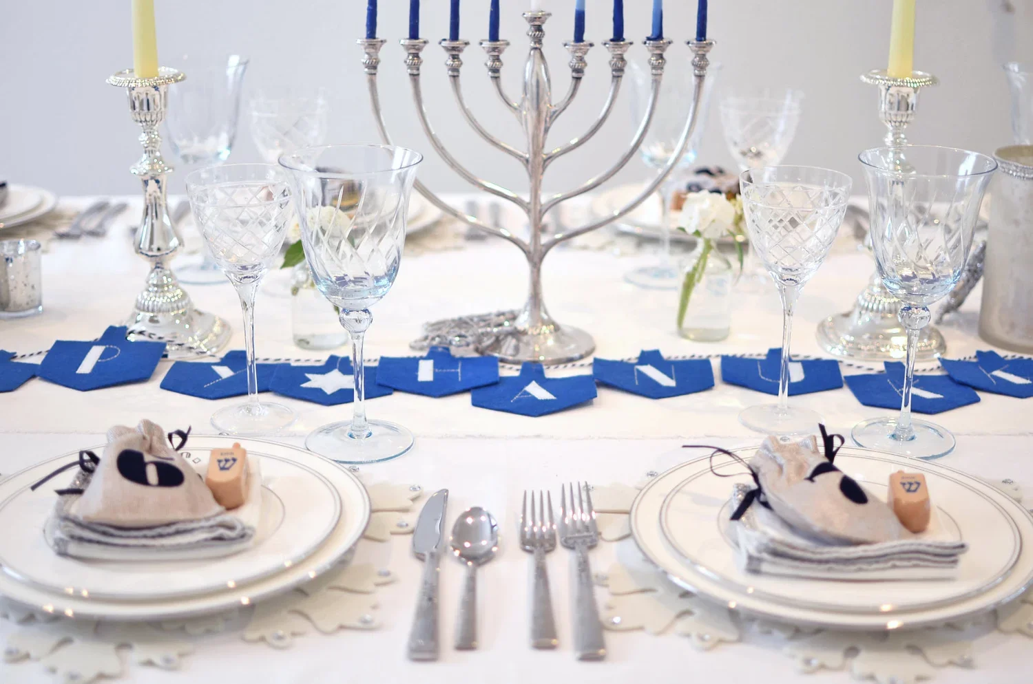 Hosting For Hanukkah; Set a Beautiful Table