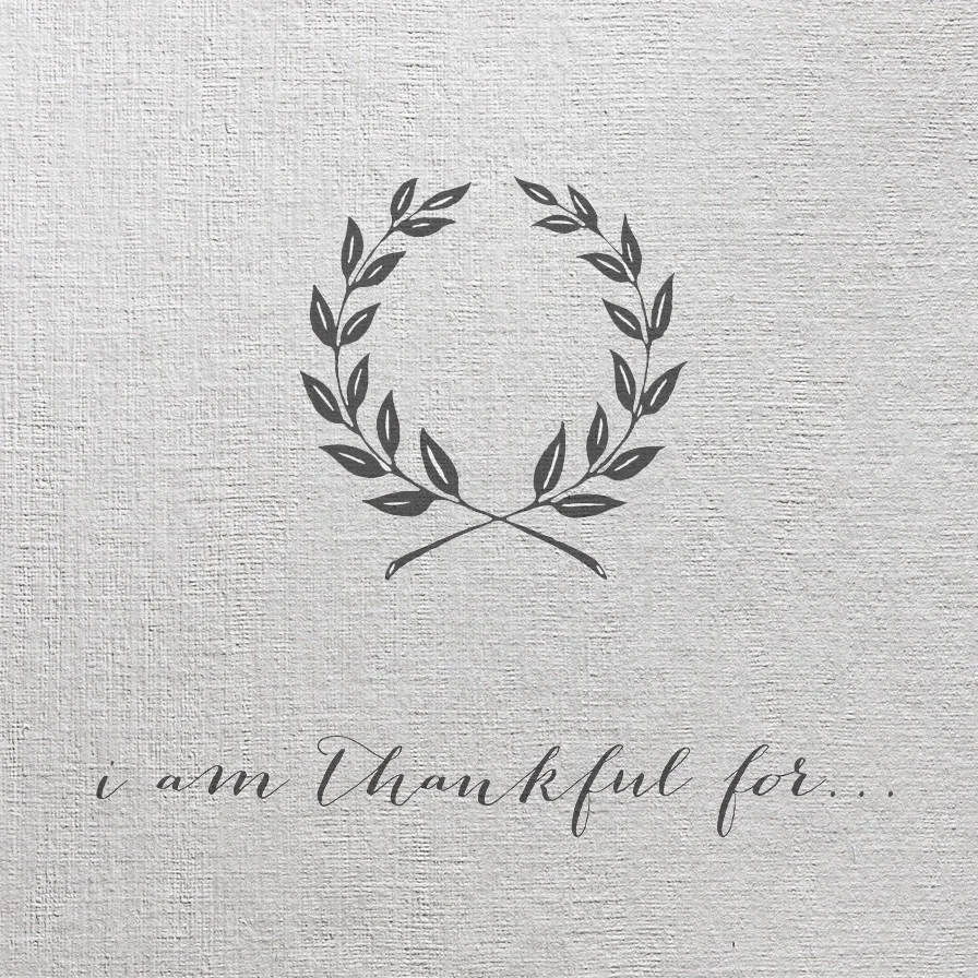 {free} Printable Gratitude Cards for your Thanksgiving Table