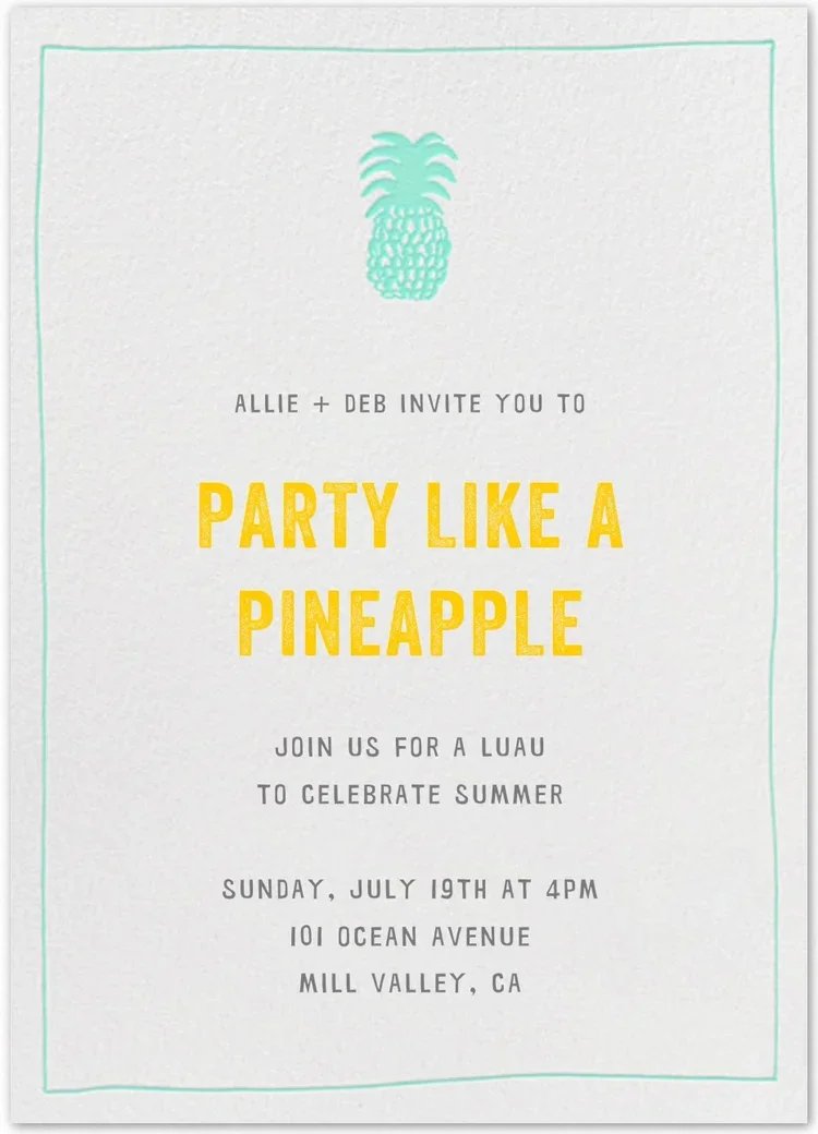 Party Like A Pineapple