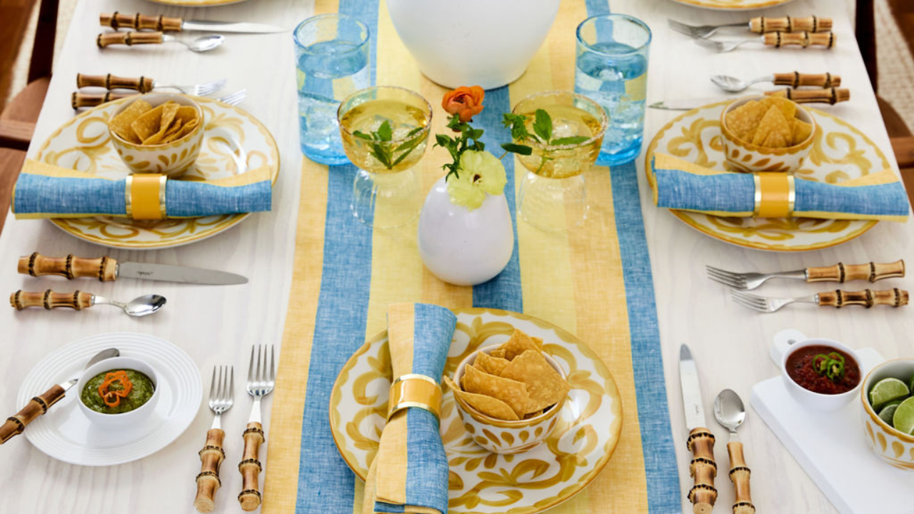 Sunshine, Citrus &amp; Cabana Stripes
