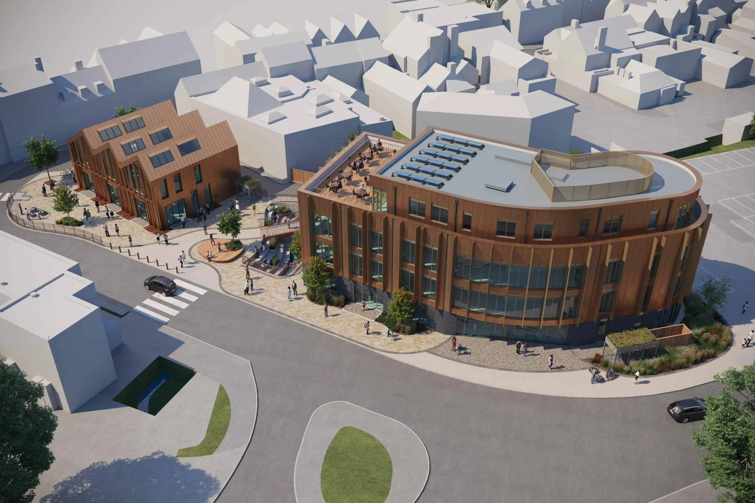 Agents Appointed in Cultural and Commercial Hub Project