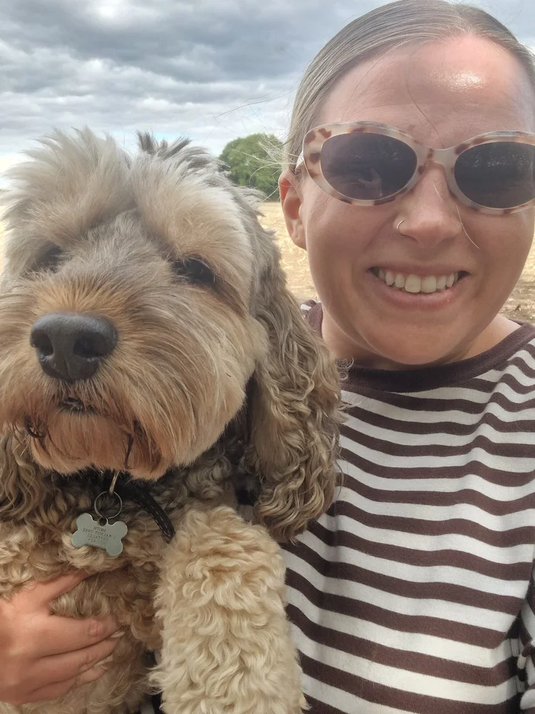Harriet with Barry