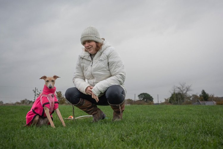 Tanya with Hattie