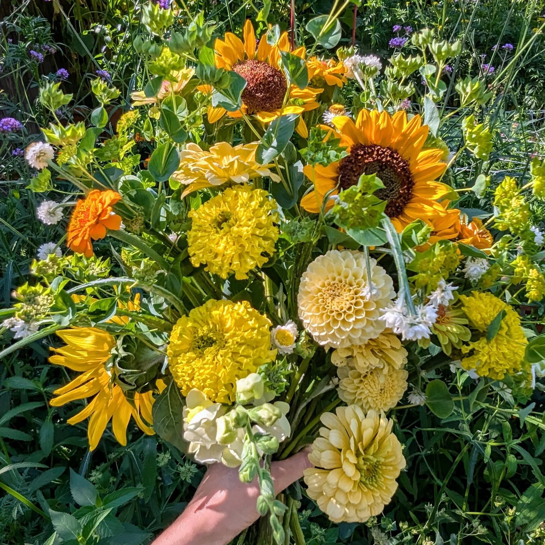 Seasonal Market Bouquet Jar - Large