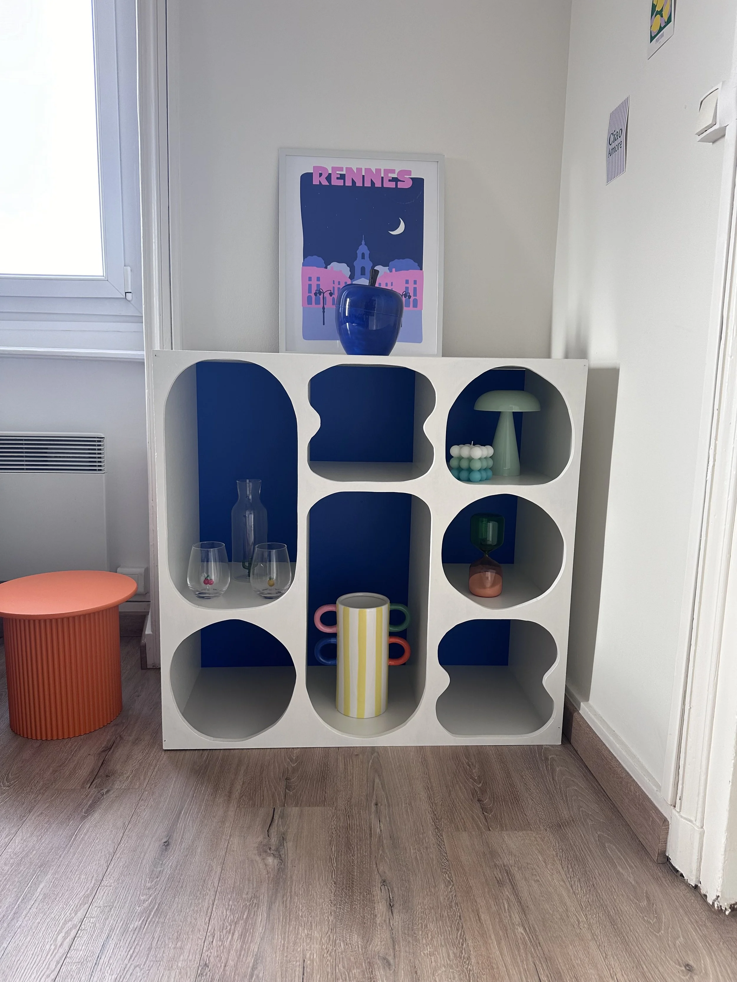 MEUBLE DÉCO ALVÉOLÉ