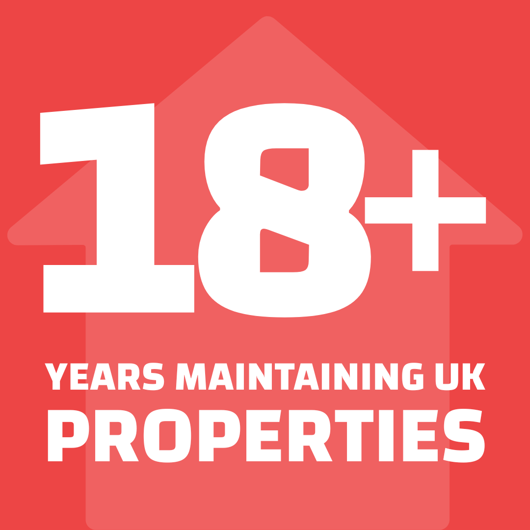 18 years property maintenance experience nationwide