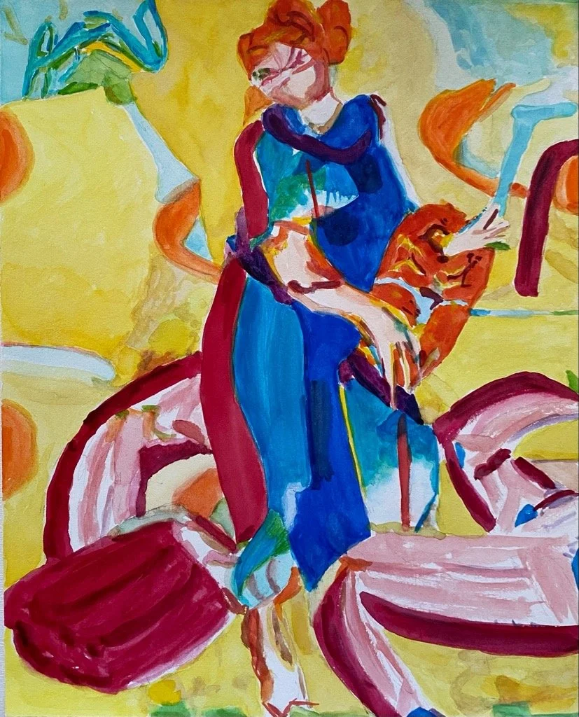 Cristiane Monteiro/ Daisy - 25x20 cm - Watercolor