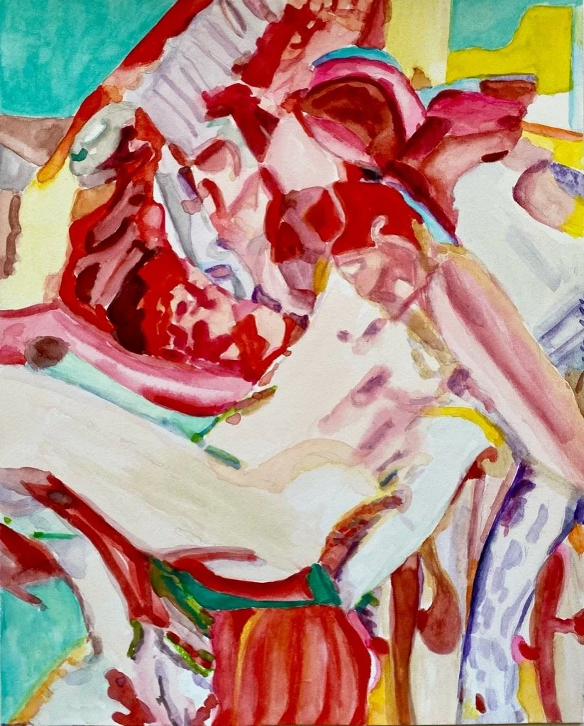 Cristiane Monteiro / The Dawn - 25x20 cm - Watercolor