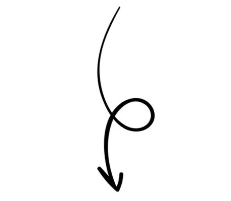 Illustration eines Pfeils als Symbol für Orientierung im Familiencoaching