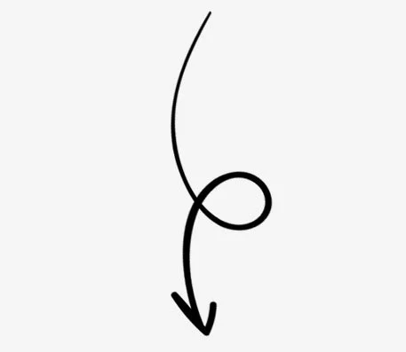 Illustration eines Pfeils als Symbol für Orientierung im Coaching