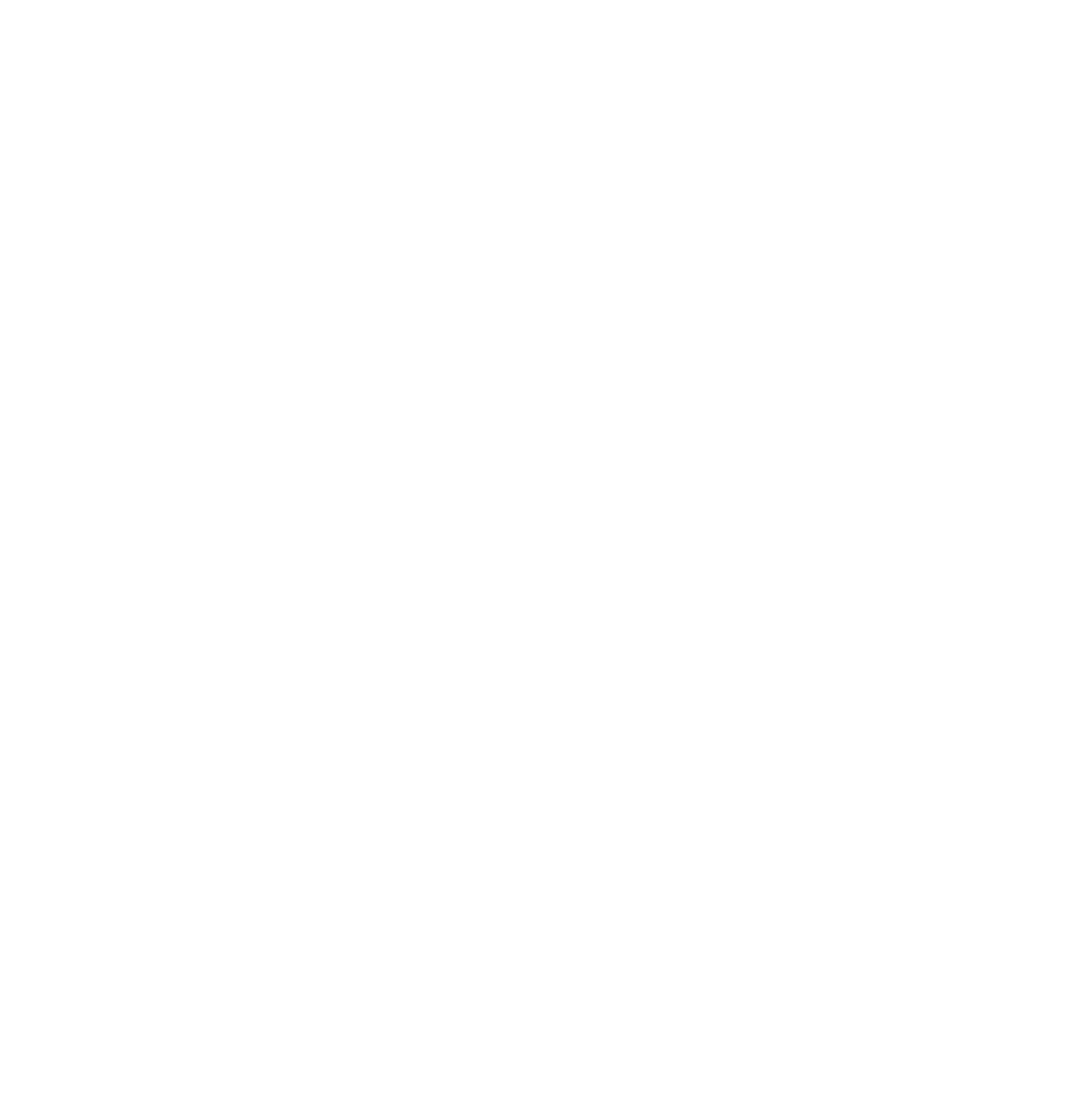 White outline illustration of pampass grass.