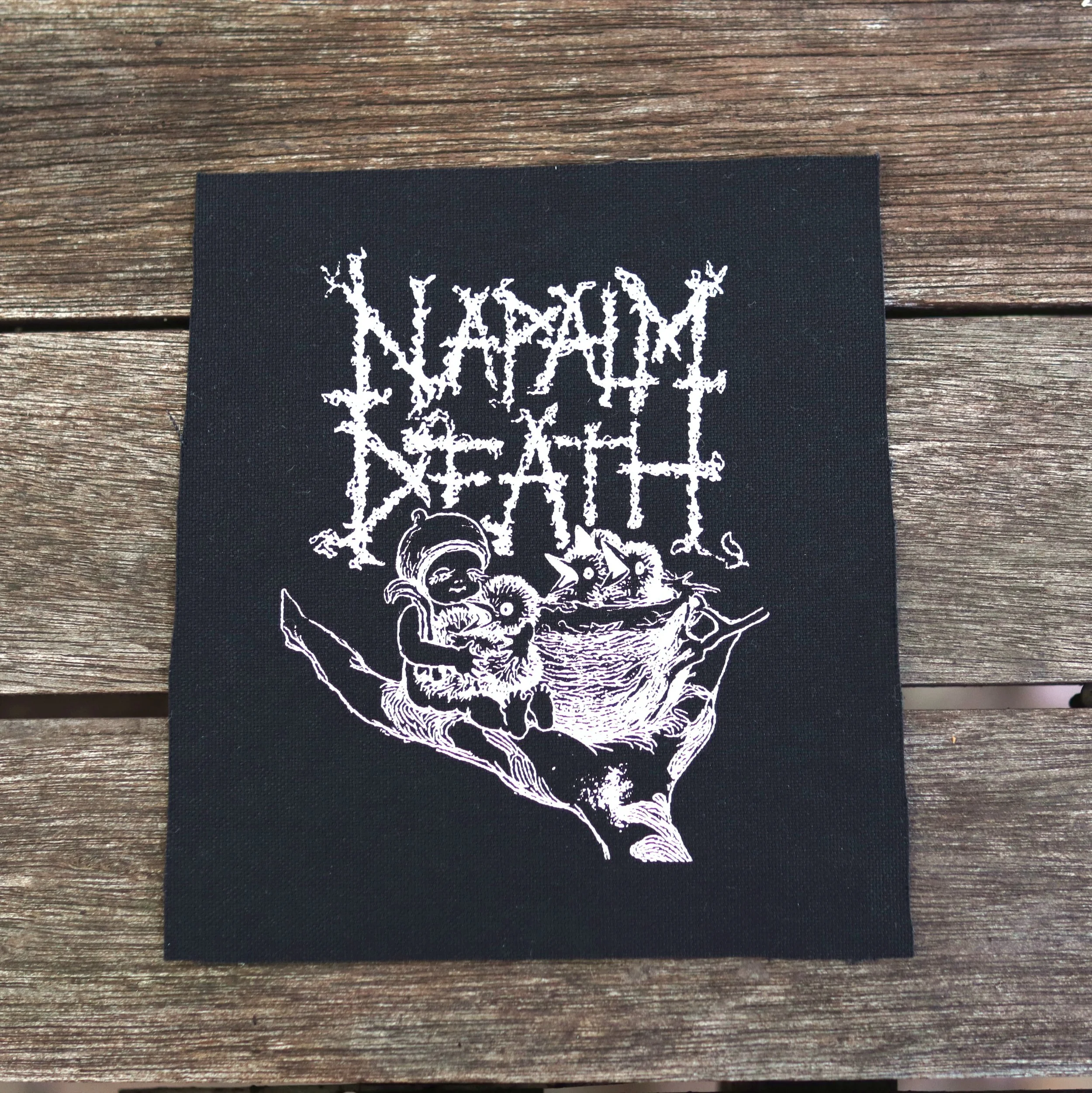 Napalm Death canvas patch