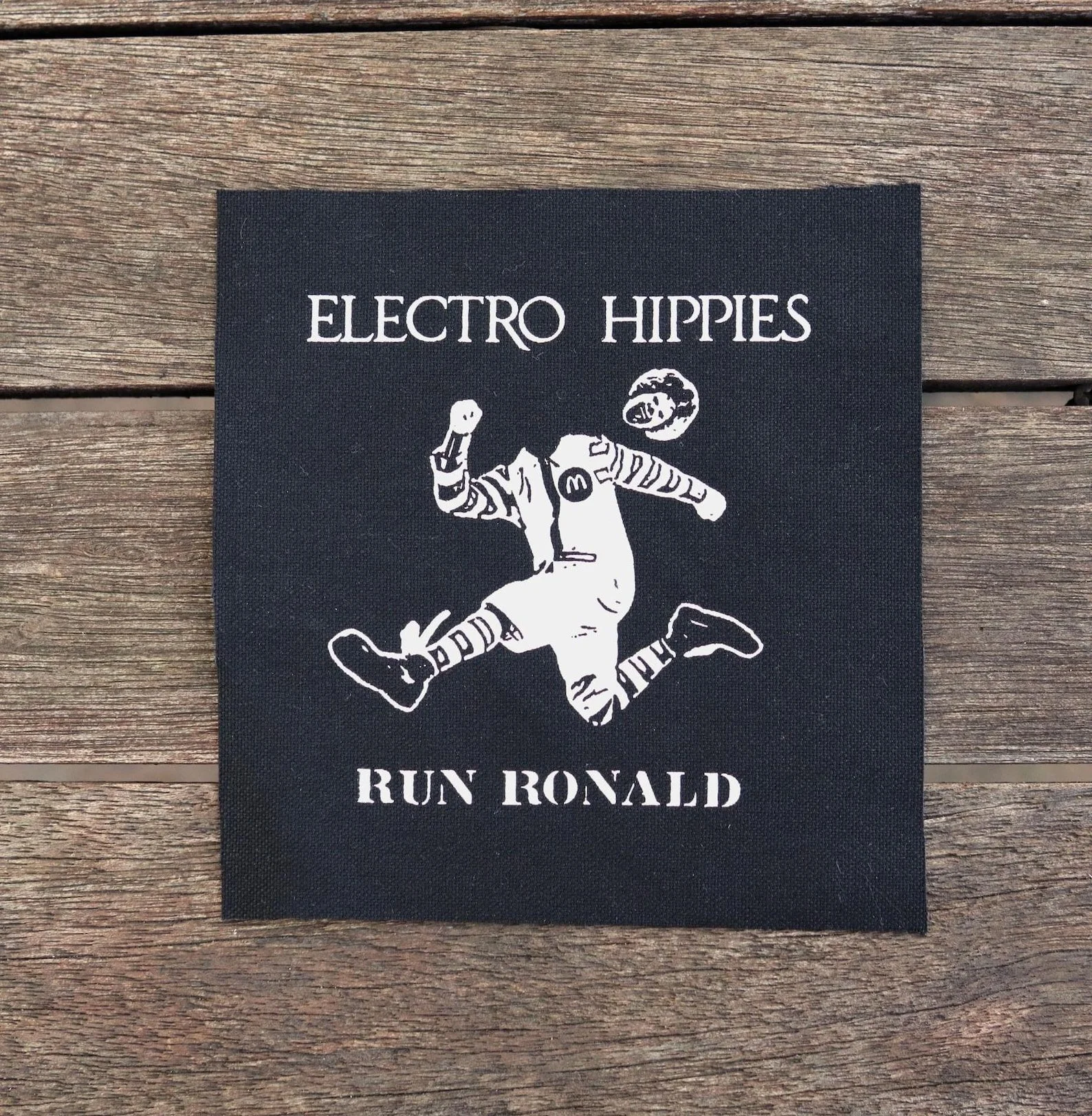 Electro Hippies Run Ronald patch