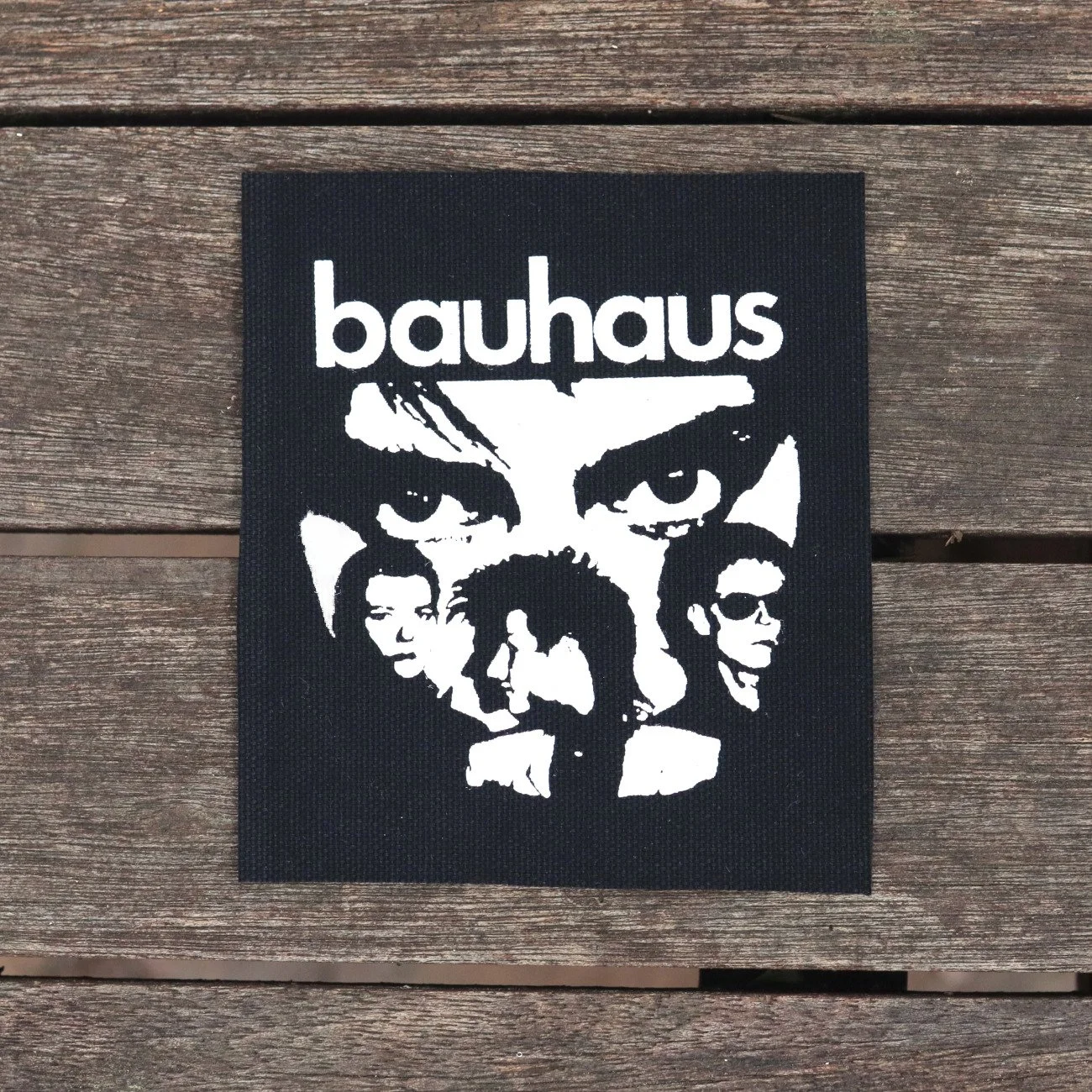 Bauhaus canvas patch