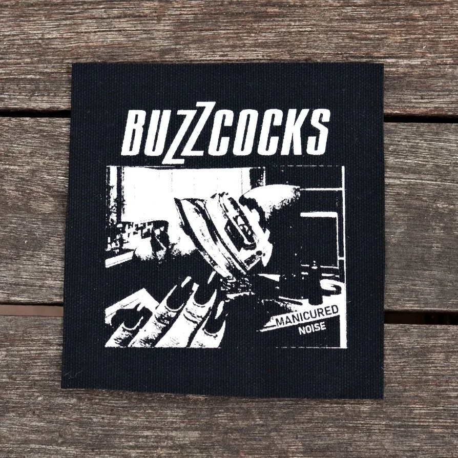 Buzzcocks canvas patch