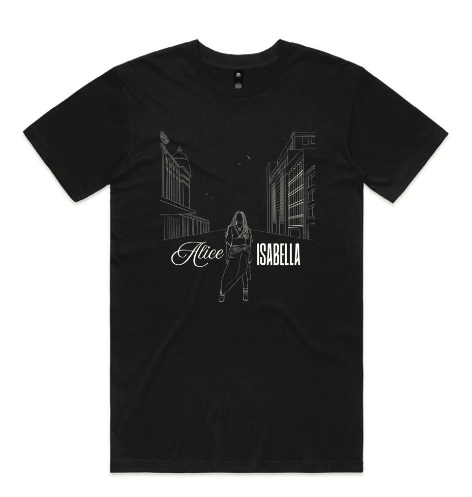 Alice Isabella 'Crawl' Line Art T-Shirt