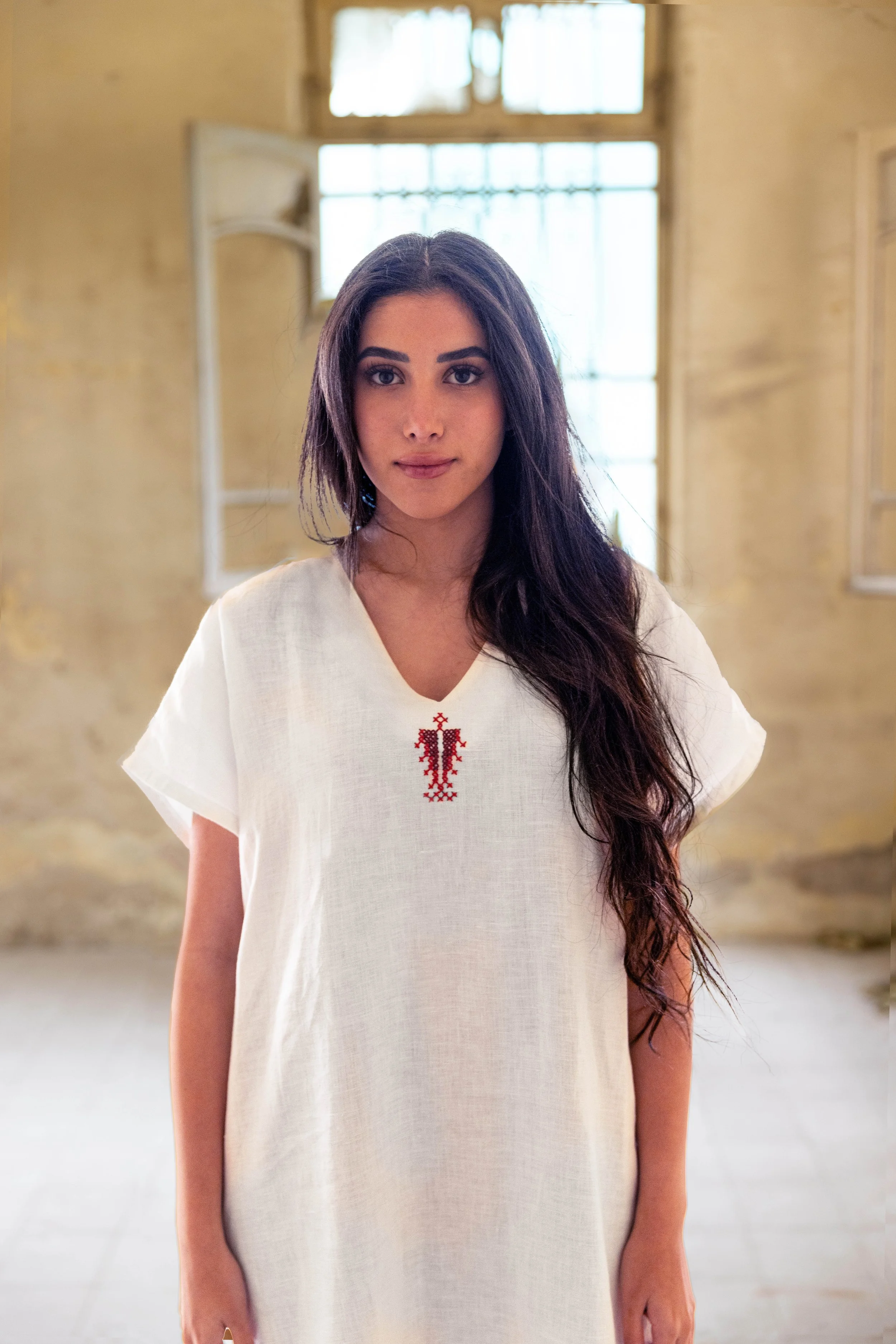 Hand Embroidered Tunic dress