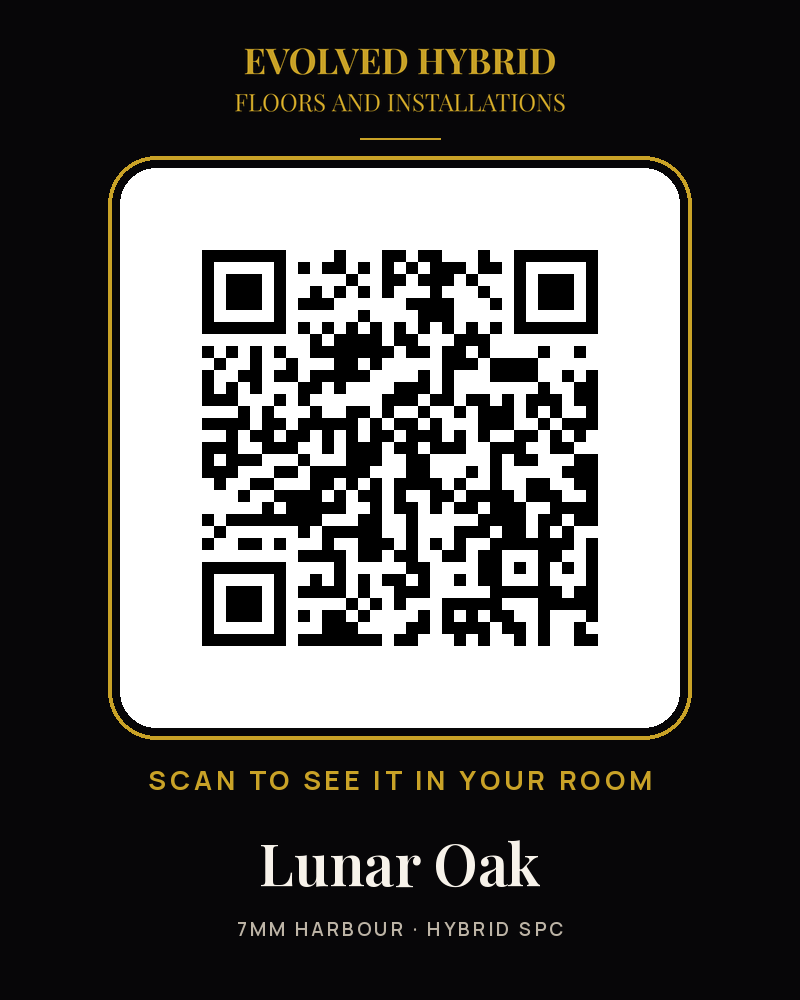 Lunar Oak 7mm room visualiser QR code