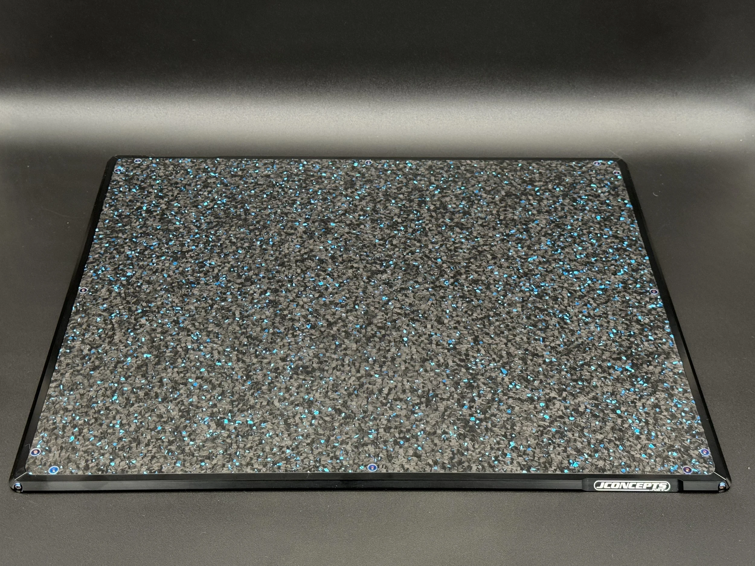 JCONCEPTS BLUE FORGED CARBON BOARD BLACK SURROUND