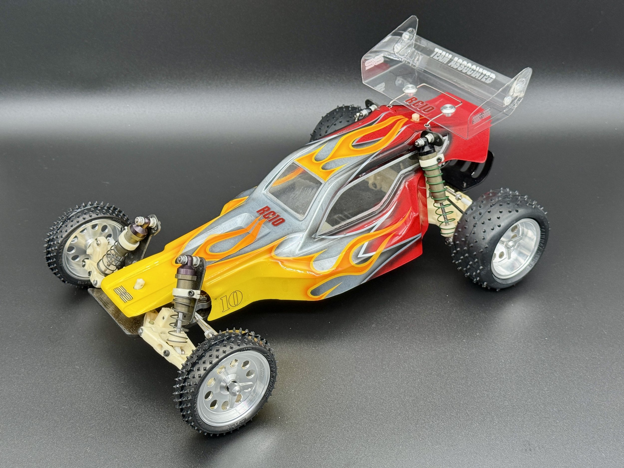 1989 RC10 GRAPHITE with ROGUE ELEMENTS ALLOY GEARBOX