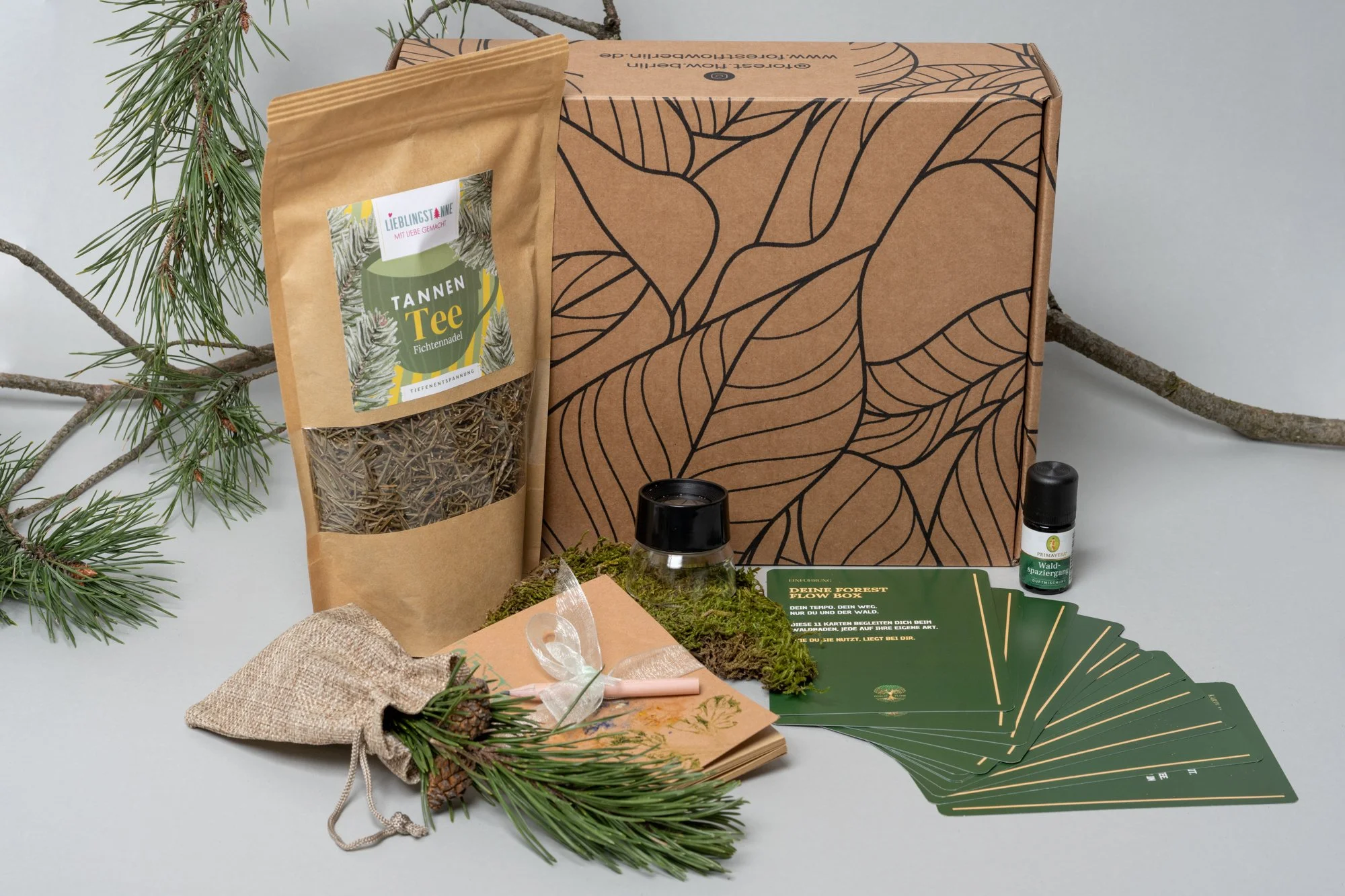 Waldbaden Geschenkbox – Zeit verschenken statt Dinge