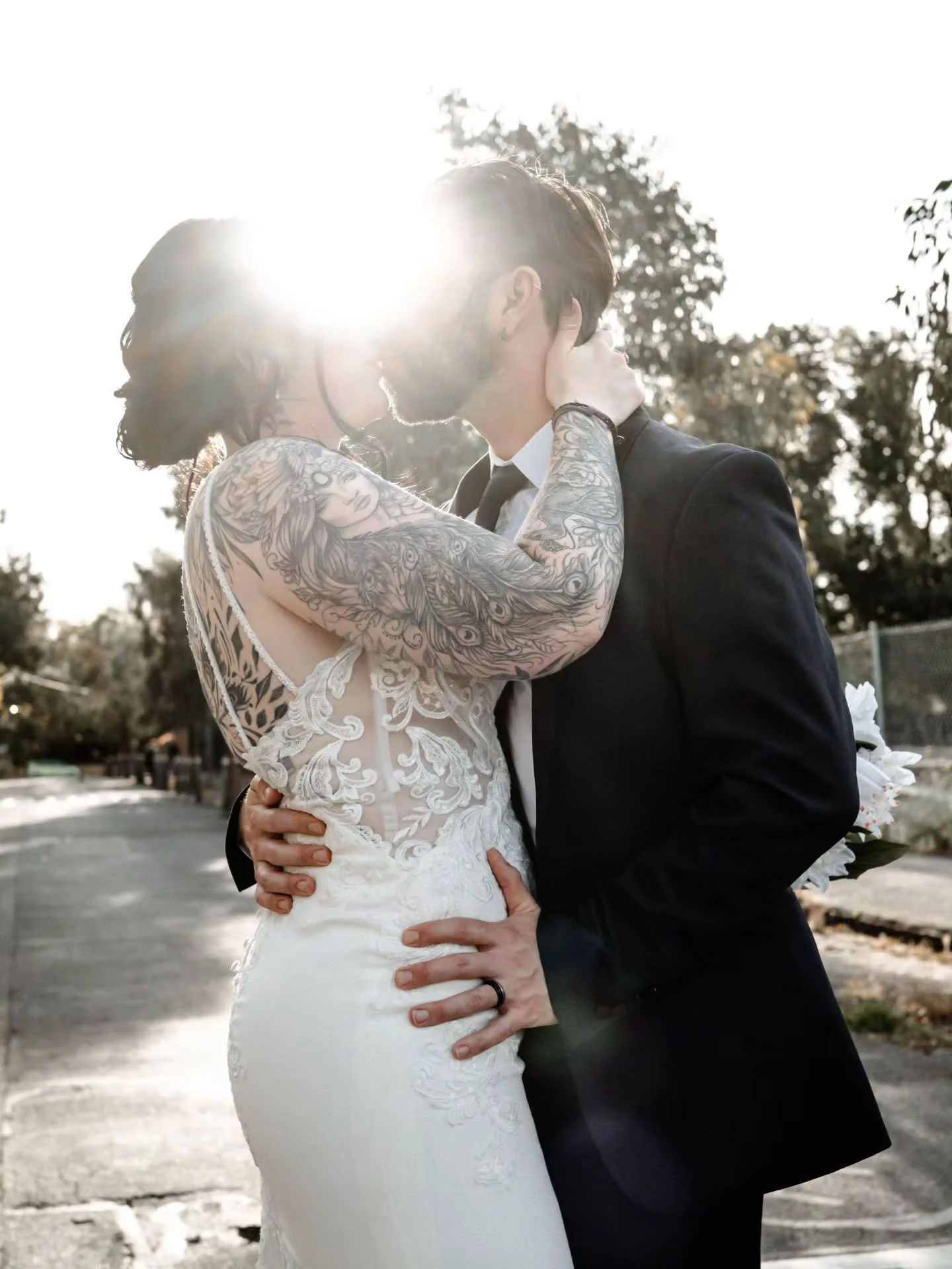 Shona + Brendan 🌙 

No guests, no expectations, no noise. Just two souls choosing each other in the quietest, most beautiful way. 🖤

And for the very first time, I wasn&rsquo;t just there to capture the moment&hellip; I got to stand beside them as 