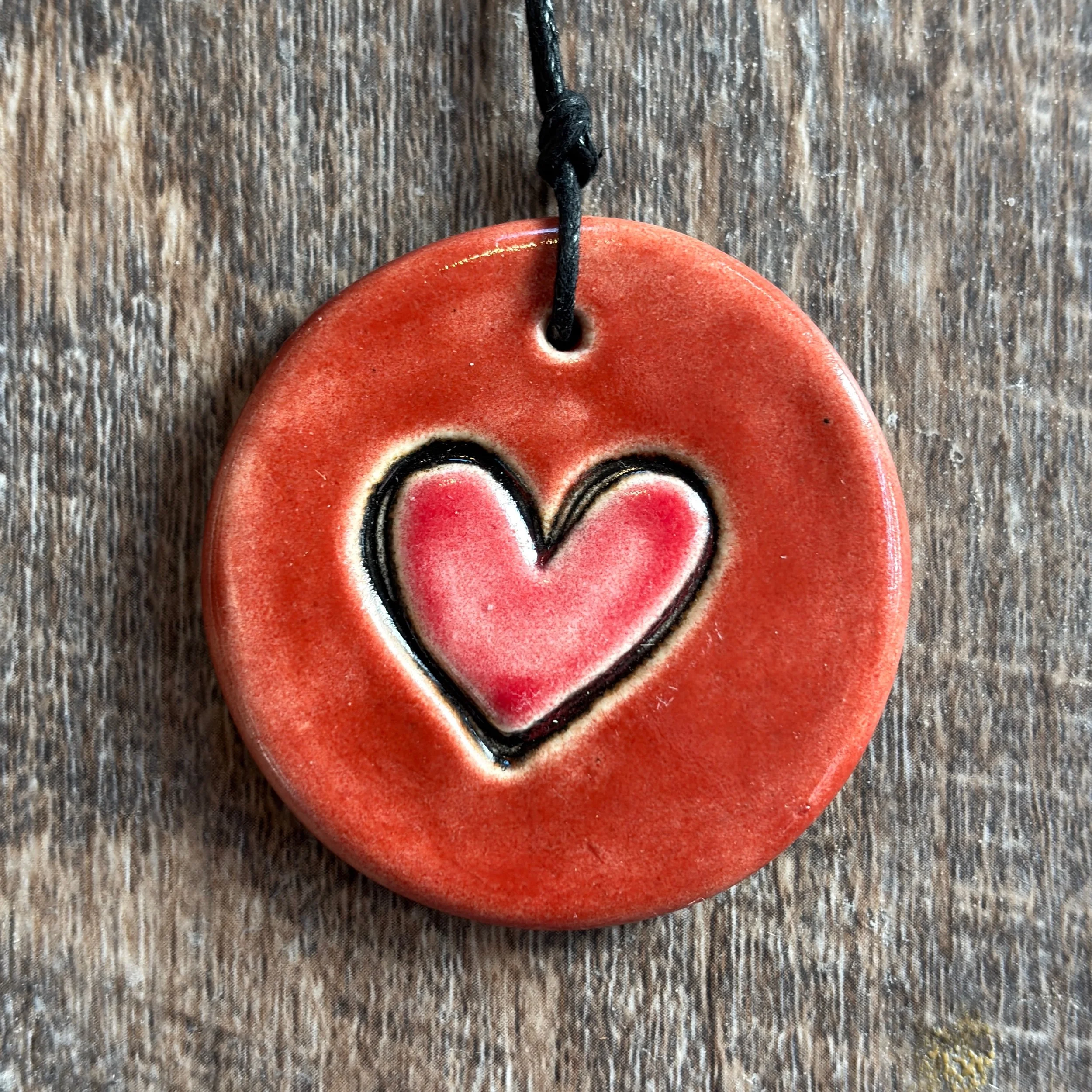 Red Heart Necklace
