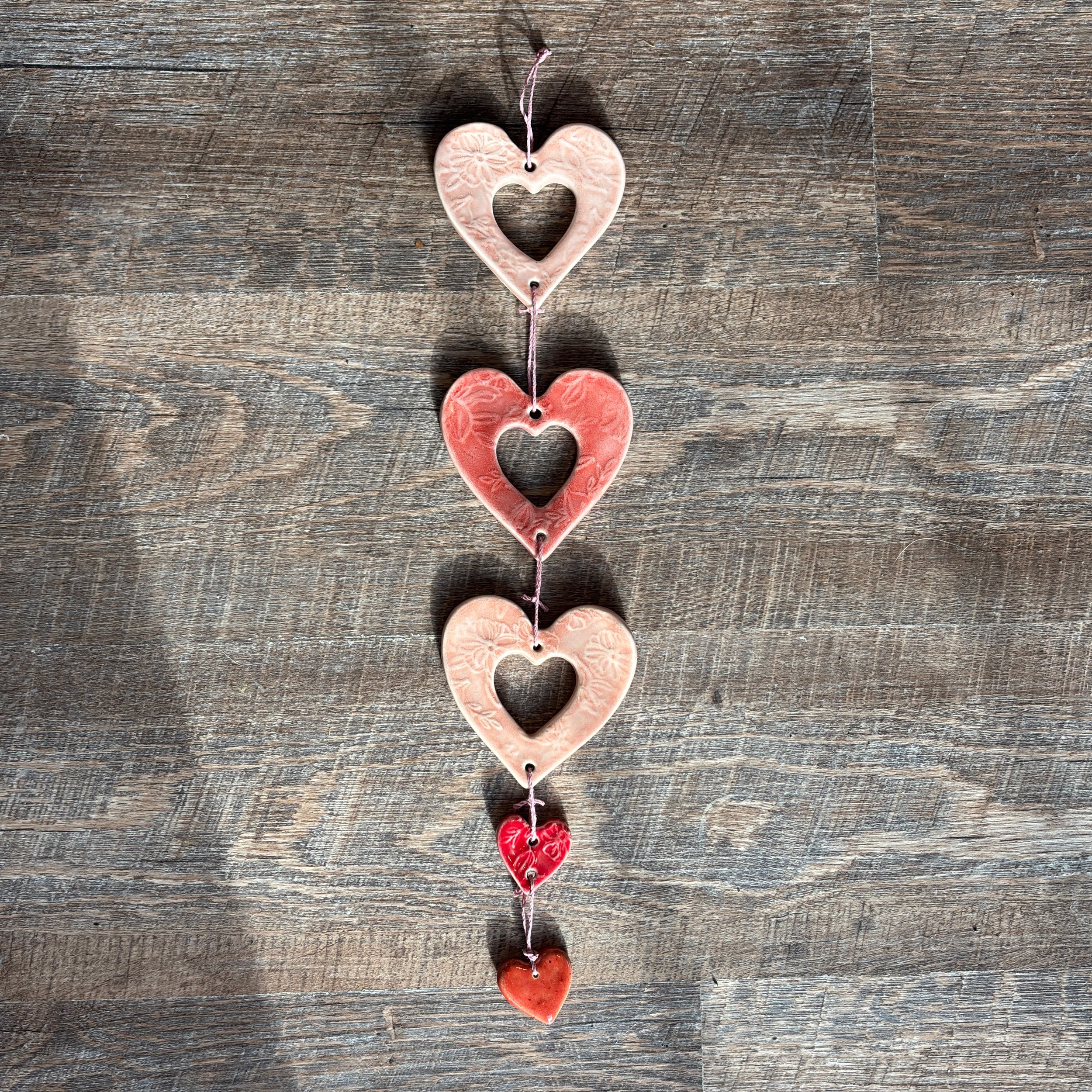 Hearts Wall Hanging
