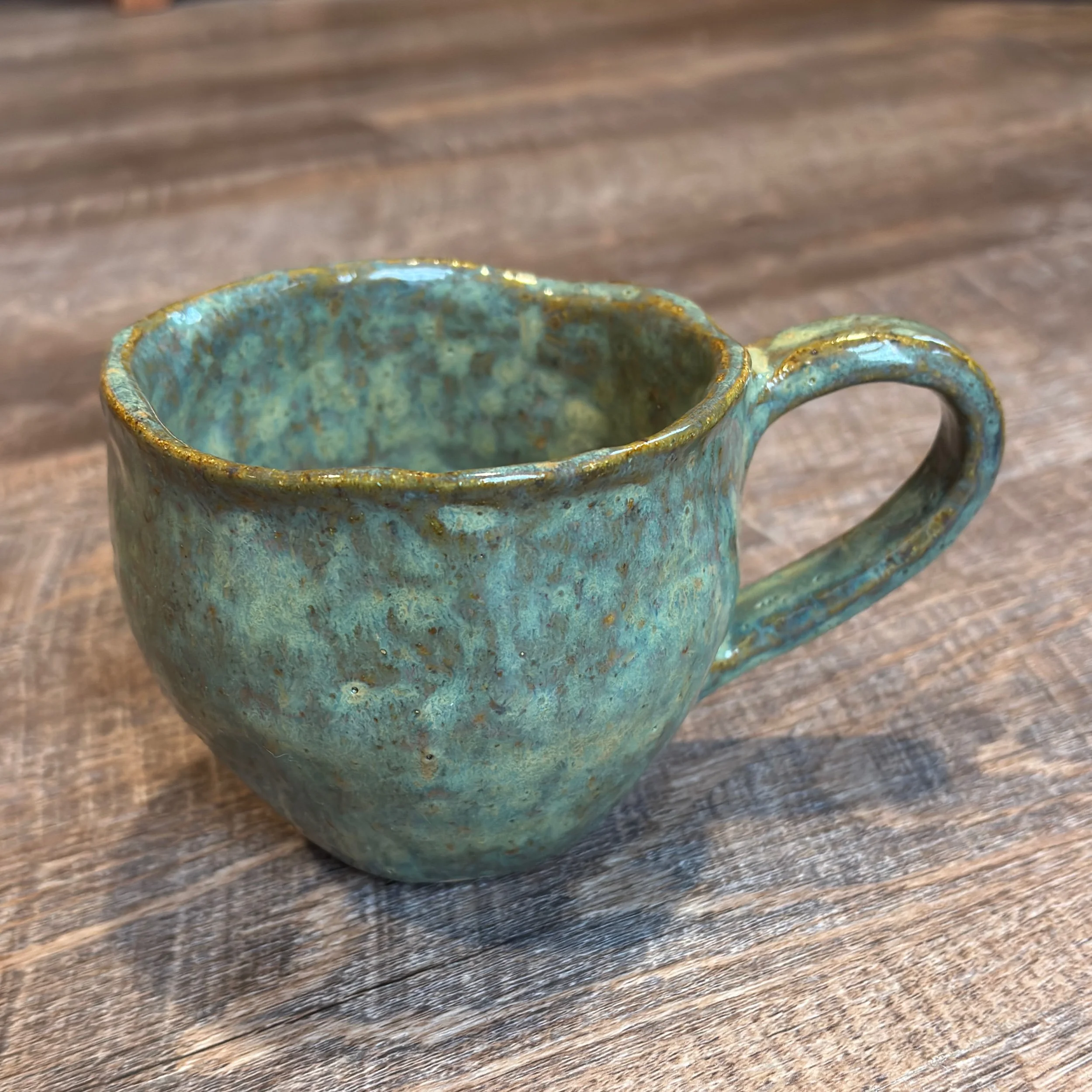 Turtleshell Green Mug