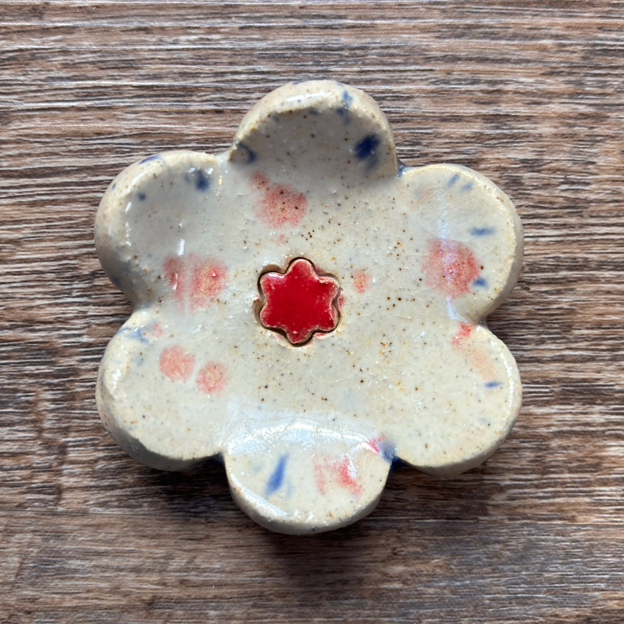 Red & Blue Teabag Tray