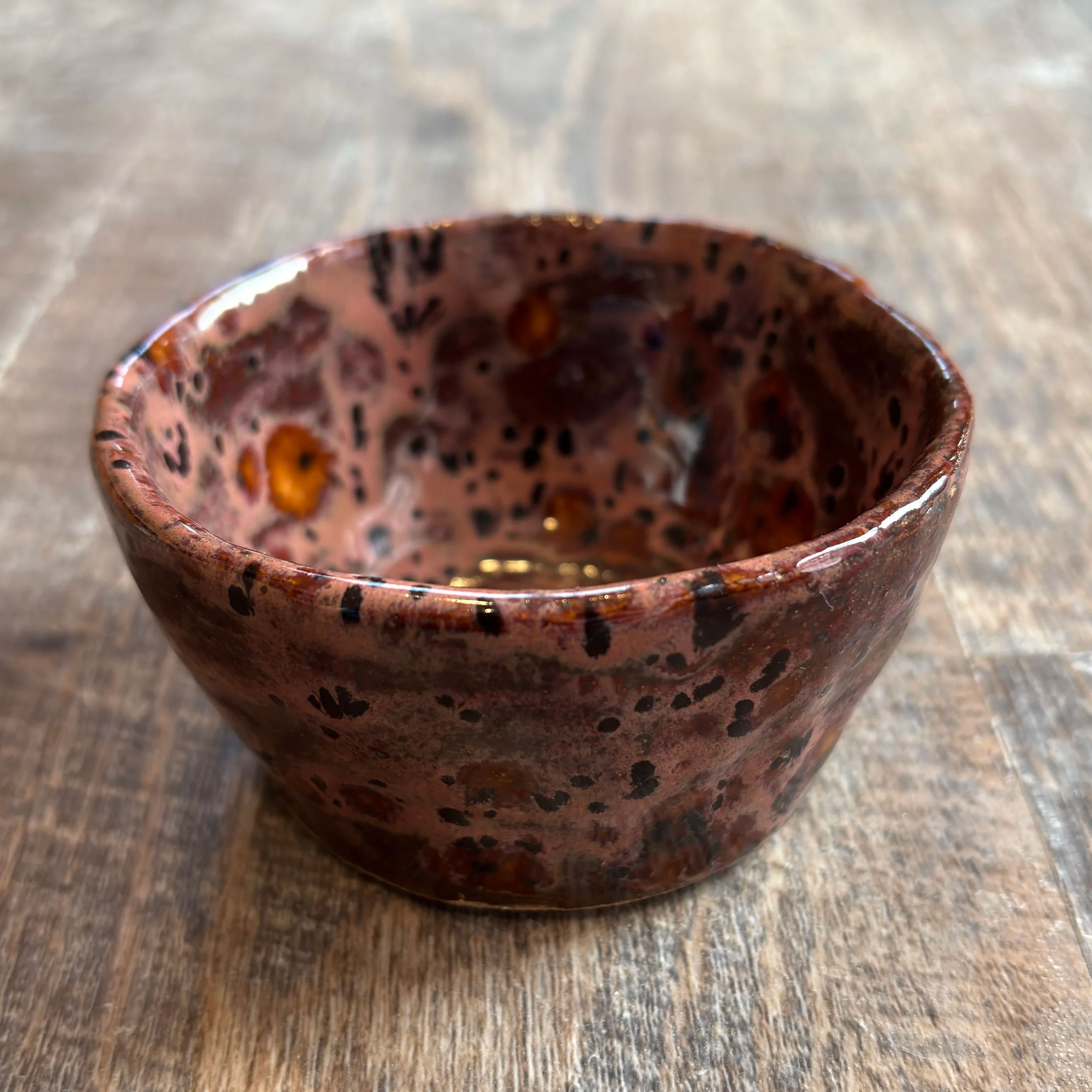 Leopardskin Ice Cream Bowl