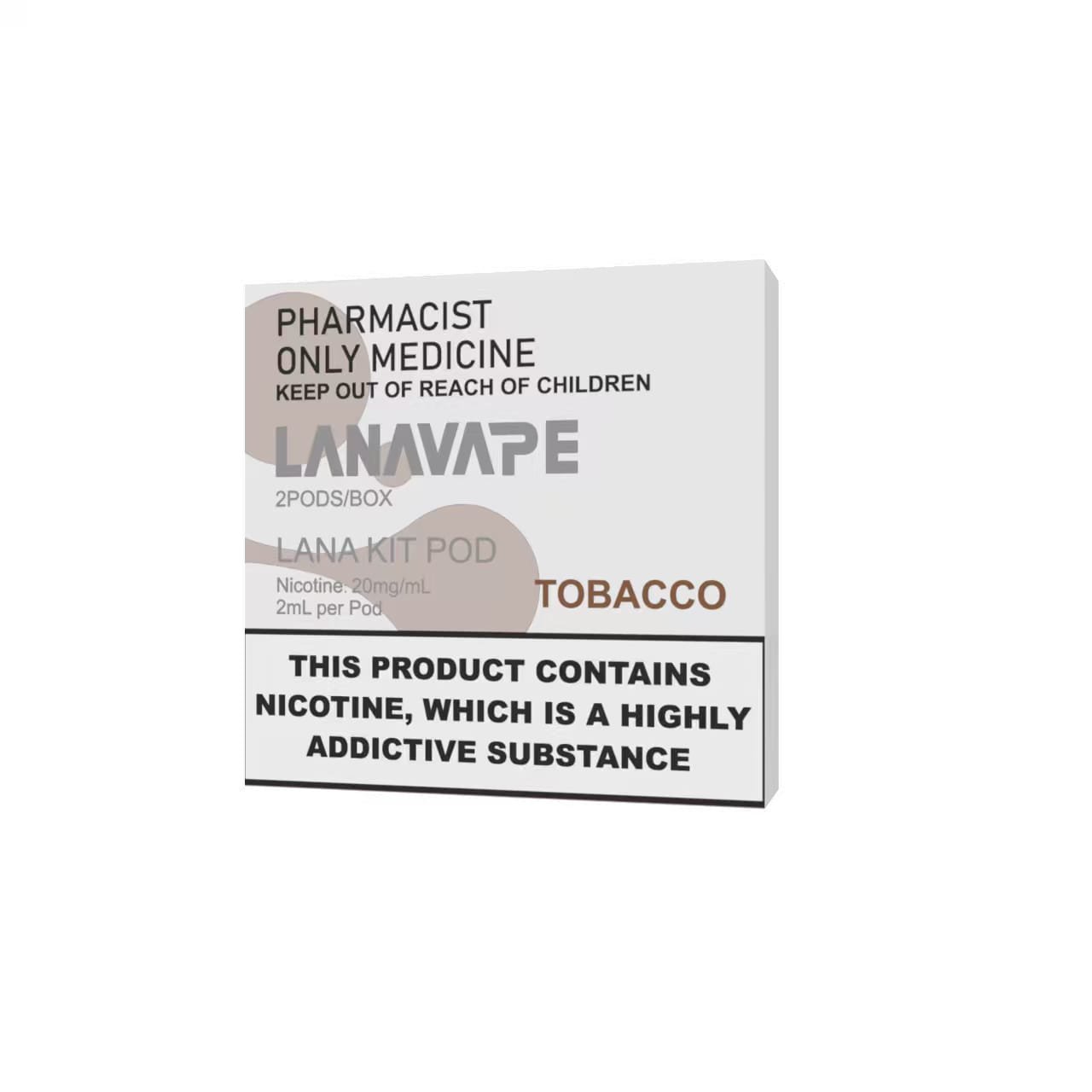 Lanavape pods-tobacco 20mg/ml 2ml x 2 Pods