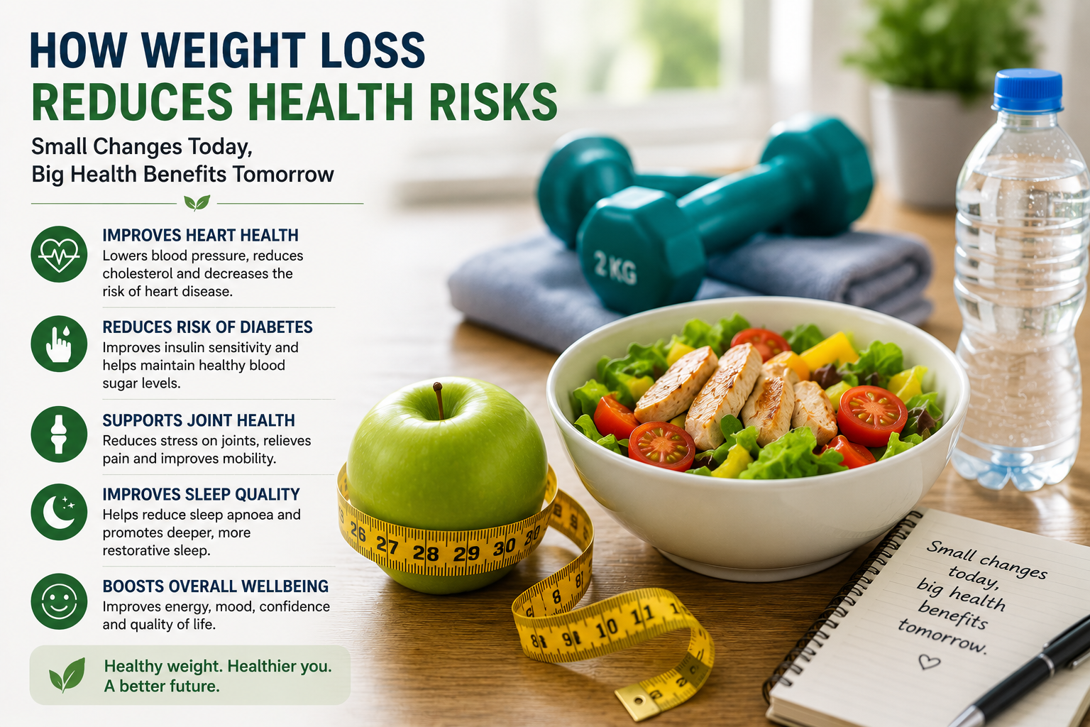 How Weight Loss Reduces Health Risks