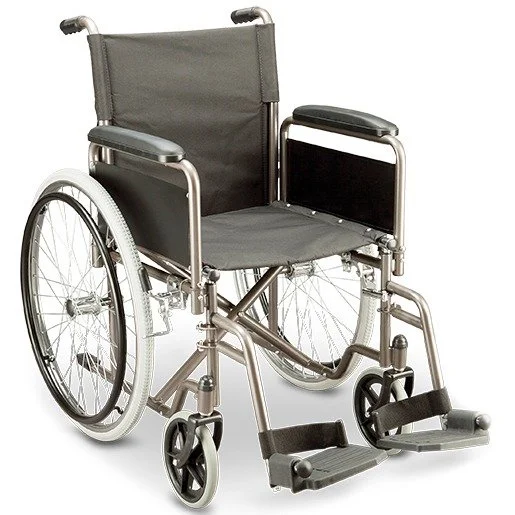 Self Propelled Steel Wheelchair