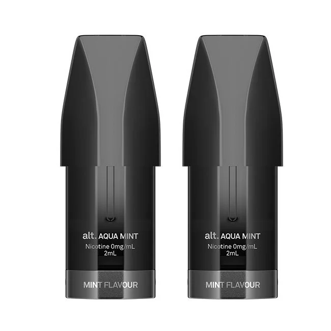 alt. Pods Aqua Mint 0mg/mL, 2 x 2mL pods