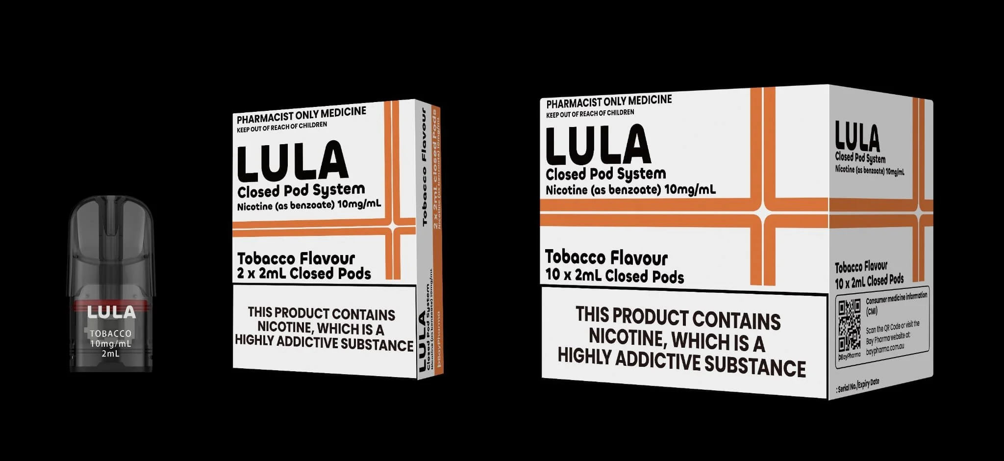 Lula Pre-filled Pods 20mg Tobacco